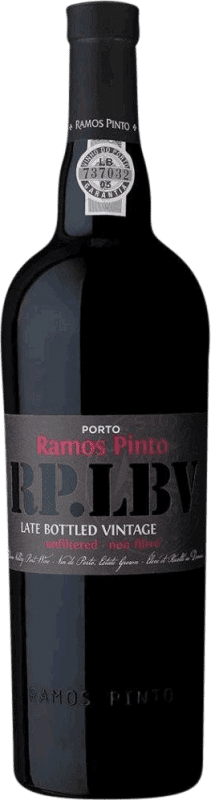 Бесплатная доставка | Крепленое вино Ramos Pinto Late Bottled Vintage I.G. Porto порто Португалия Touriga Nacional, Tinta Roriz, Tinta Barroca 75 cl