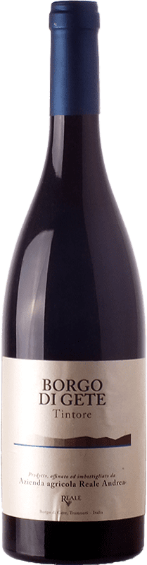 46,95 € | Red wine Reale Borgo di Gete I.G.T. Colli di Salerno Campania Italy Tintore di Tramonti Bottle 75 cl