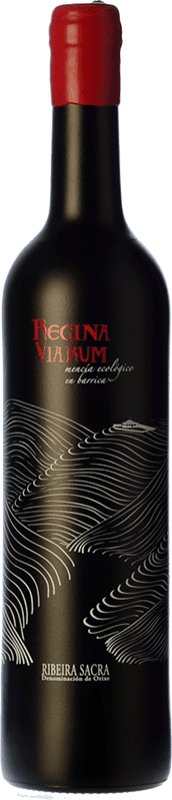 19,95 € Free Shipping | Red wine Regina Viarum Ecológico Joven D.O. Ribeira Sacra Galicia Spain Mencía Bottle 75 cl
