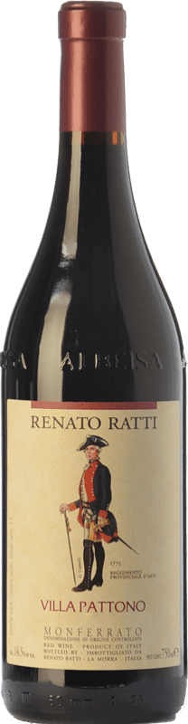 19,95 € | 红酒 Renato Ratti Villa Pattono D.O.C. Monferrato 皮埃蒙特 意大利 Merlot, Cabernet Sauvignon, Barbera 75 cl