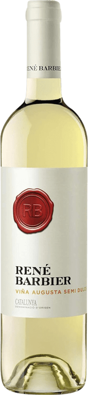 7,95 € Envio grátis | Vinho Branco René Barbier Viña Augusta Semiseco — Meio Seco D.O. Catalunya