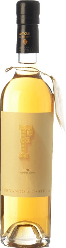 免费送货 | 强化酒 Fernando de Castilla Antique Fino D.O. Manzanilla-Sanlúcar de Barrameda 安达卢西亚 西班牙 Palomino Fino 瓶子 Medium 50 cl