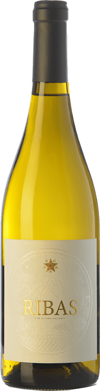 免费送货 | 白酒 Ribas Blanc I.G.P. Vi de la Terra de Mallorca 巴利阿里群岛 西班牙 Viognier, Premsal 75 cl