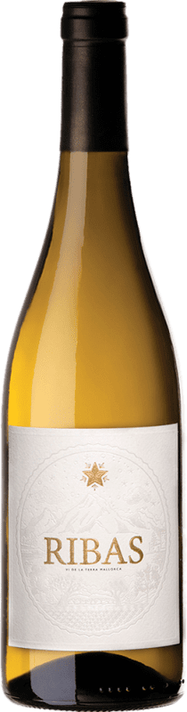 16,95 € | Vino blanco Ribas Blanc I.G.P. Vi de la Terra de Mallorca Islas Baleares España Viognier, Premsal Sí 75 cl