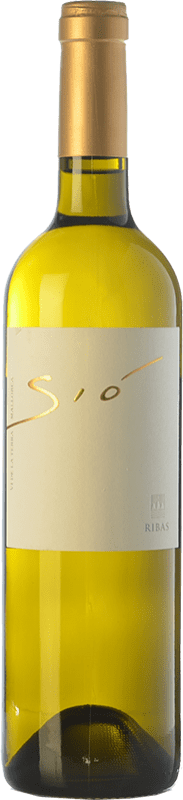 26,95 € Free Shipping | White wine Ribas Sió Blanc Crianza I.G.P. Vi de la Terra de Mallorca Balearic Islands Spain Chenin White, Premsal Bottle 75 cl