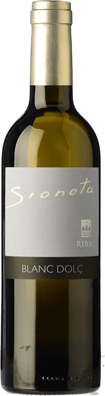 Envío gratis | Vino dulce Ribas Sioneta I.G.P. Vi de la Terra de Mallorca Islas Baleares España Moscatel Botella Medium 50 cl