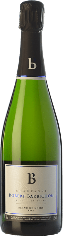 Free Shipping | White sparkling Robert Barbichon Blanc de Noirs Brut A.O.C. Champagne Champagne France Pinot Black 75 cl