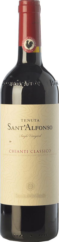 22,95 € | Vino rosso Rocca delle Macìe Sant'Alfonso D.O.C.G. Chianti Classico Toscana Italia Sangiovese 75 cl