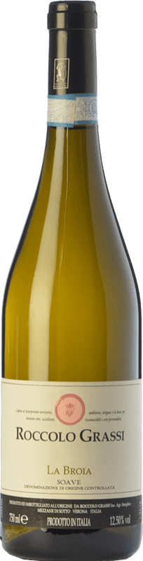 12,95 € | Белое вино Roccolo Grassi La Broia D.O.C. Soave Венето Италия Garganega — Гарганега 75 cl