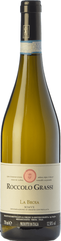 12,95 € | Vin blanc Roccolo Grassi La Broia D.O.C. Soave Vénétie Italie Garganega 75 cl
