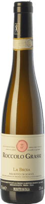 Kostenloser Versand | Süßwein Roccolo Grassi La Broia D.O.C.G. Recioto di Soave Venetien Italien Garganega Halbflasche 37 cl