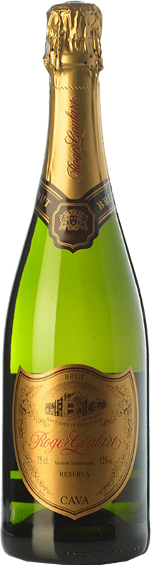 Envio grátis | Espumante Branco Roger Goulart Brut — Bruto Reserva D.O. Cava Catalunha Espanha Macabeo, Xarel·lo, Parellada 75 cl