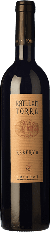 14,95 € | Red wine Rotllan Torra Reserva D.O.Ca. Priorat Catalonia Spain Grenache, Cabernet Sauvignon, Carignan Bottle 75 cl