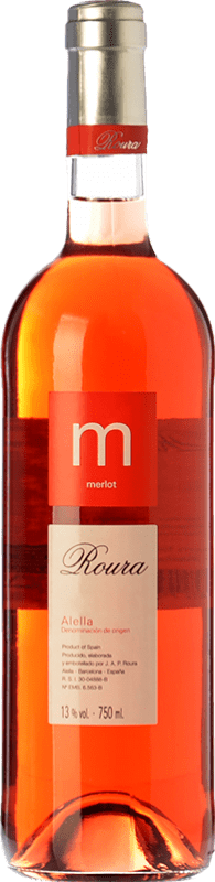 5,95 € | Rosé wine Roura D.O. Alella Catalonia Spain Merlot Bottle 75 cl