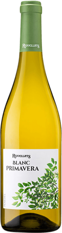 7,95 € | Vino Blanco Rovellats Primavera D.O. Penedès Cataluña España Macabeo, Xarel·lo, Parellada 75 cl
