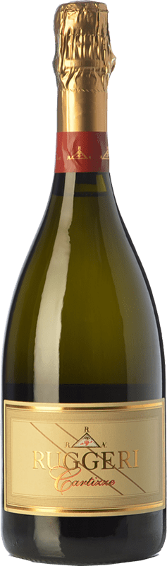 Envoi gratuit | Blanc mousseux Ruggeri Superiore di Cartizze D.O.C.G. Prosecco di Conegliano-Valdobbiadene Trévise Italie Glera 75 cl