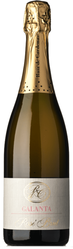 19,95 € | Espumante rosé Ruiz de Cardenas Galanta Rosé Brut Itália Pinot Preto, Chardonnay 75 cl