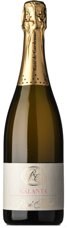 19,95 € | Rosé sparkling Ruiz de Cardenas Galanta Rosé Brut Italy Pinot Black, Chardonnay Bottle 75 cl