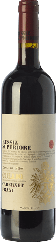 27,95 € | Red wine Russiz Superiore D.O.C. Collio Goriziano-Collio Friuli-Venezia Giulia Italy Cabernet Franc Bottle 75 cl