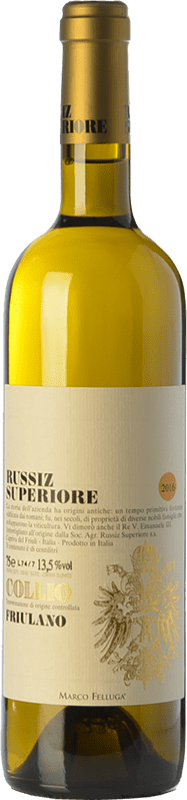 16,95 € | White wine Russiz Superiore D.O.C. Collio Goriziano-Collio Friuli-Venezia Giulia Italy Friulano 75 cl