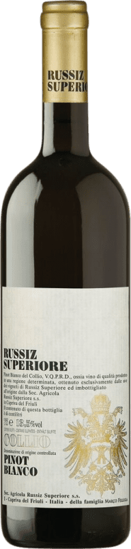 免费送货 | 白酒 Russiz Superiore Pinot Bianco D.O.C. Collio 弗留利 - 威尼斯朱利亚 意大利 Pinot White 75 cl