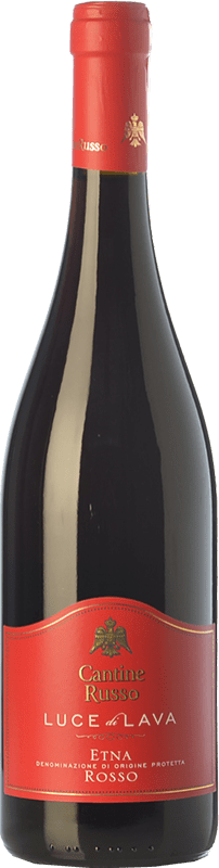 16,95 € | Vinho tinto Russo Rosso Luce di Lava D.O.C. Etna Sicília Itália Nerello Mascalese, Nerello Cappuccio 75 cl