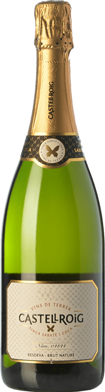12,95 € Envoi gratuit | Blanc mousseux Sabaté i Coca Castellroig Brut Nature Réserve D.O. Cava