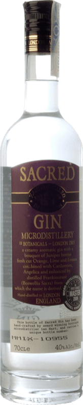 Бесплатная доставка | Джин Sacred Gin Объединенное Королевство 70 cl