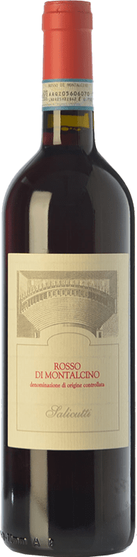 23,95 € Envio grátis | Vinho tinto Salicutti D.O.C. Rosso di Montalcino Biológico