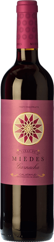 5,95 € Free Shipping | Red wine San Alejandro Viñas de Miedes Joven D.O. Calatayud Aragon Spain Grenache Bottle 75 cl