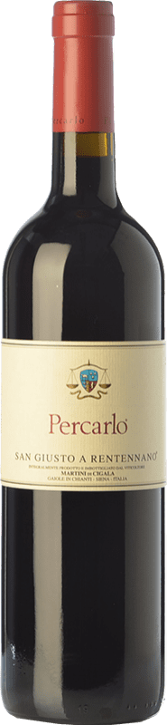 64,95 € | Red wine San Giusto a Rentennano Percarlo I.G.T. Toscana Tuscany Italy Sangiovese Bottle 75 cl