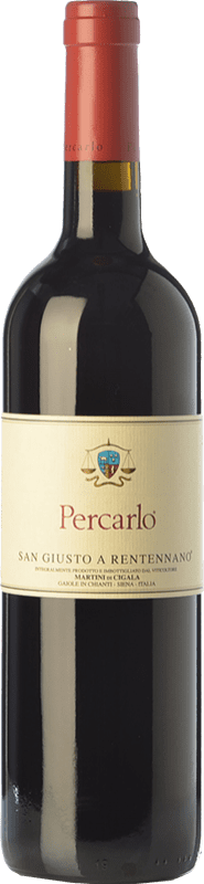 78,95 € | Rotwein San Giusto a Rentennano Percarlo I.G.T. Toscana Toskana Italien Sangiovese Ökologisch 75 cl