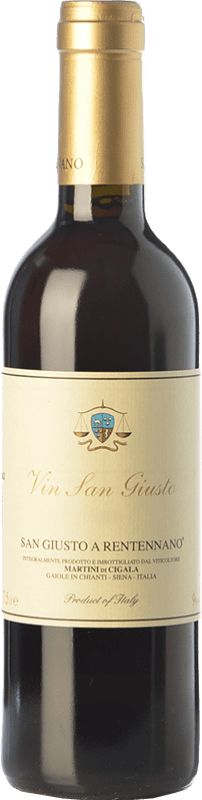 56,95 € 免费送货 | 甜酒 San Giusto a Rentennano Vin San Giusto I.G.T. Toscana 半瓶 37 cl