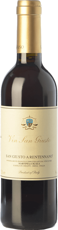 56,95 € Free Shipping | Sweet wine San Giusto a Rentennano Vin San Giusto I.G.T. Toscana Half Bottle 37 cl