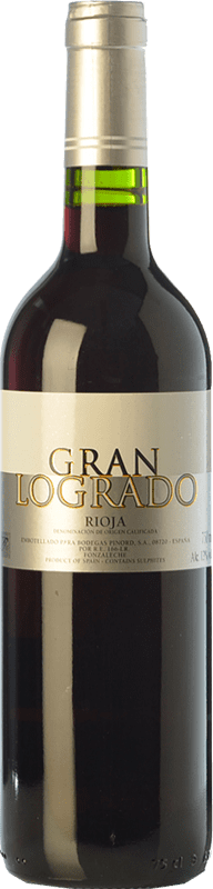 Бесплатная доставка | Красное вино San Martín de Ábalos Gran Logrado Cosecha молодое D.O.Ca. Rioja Ла-Риоха Испания Tempranillo — Темпранильо, Viura — Виура 75 cl