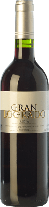 10,95 € | Красное вино San Martín de Ábalos Gran Logrado Cosecha Молодой D.O.Ca. Rioja Ла-Риоха Испания Tempranillo, Viura 75 cl