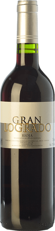 16,95 € 送料無料 | 赤ワイン San Martín de Ábalos Gran Logrado Cosecha 若い D.O.Ca. Rioja