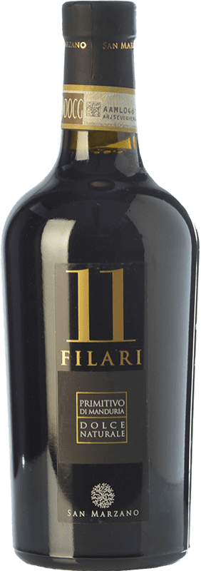 16,95 € Envoi gratuit | Vin doux San Marzano 11 Filari D.O.C.G. Primitivo di Manduria Dolce Naturale