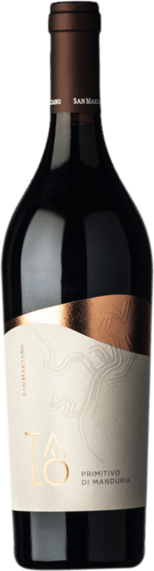 10,95 € | 红酒 San Marzano Talò D.O.C. Primitivo di Manduria 普利亚大区 意大利 Primitivo 75 cl