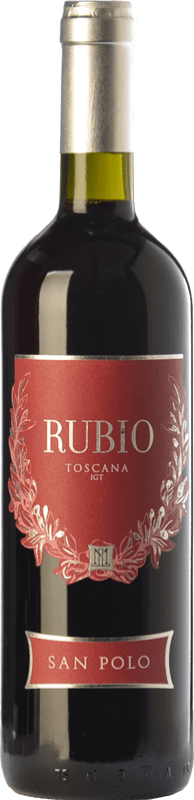 12,95 € | Красное вино San Polo Rubio I.G.T. Toscana Тоскана Италия Merlot, Sangiovese, Cabernet Franc 75 cl