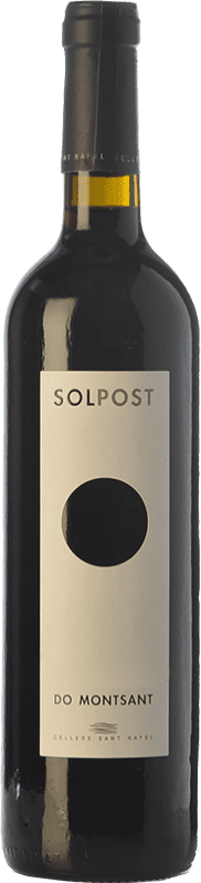 21,95 € | Red wine Sant Rafel Solpost Crianza D.O. Montsant Catalonia Spain Grenache, Cabernet Sauvignon, Carignan Bottle 75 cl