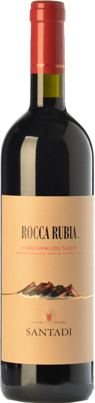 27,95 € Free Shipping | Red wine Santadi Riserva Rocca Rubia Reserva D.O.C. Carignano del Sulcis Sardegna Italy Carignan Bottle 75 cl