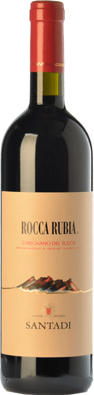 21,95 € | Red Wine Santadi Rocca Rubia Reserve — Aged D.O.C. Carignano del Sulcis Sardegna Italy Cariñena — Carignan 75 cl