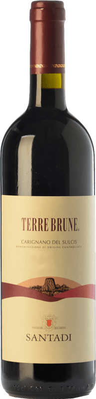 42,95 € | Red wine Santadi Carignano del Sulcis Superiore Terre Brune D.O.C. Carignano del Sulcis Sardegna Italy Carignan, Bobal Bottle 75 cl