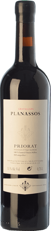 Бесплатная доставка | Красное вино Saó del Coster Planassos Crianza — Крианса D.O.Ca. Priorat Каталония Испания Cariñena — Кариньян 75 cl
