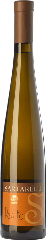 免费送货 | 甜葡萄酒 Sartarelli Passito D.O.C. Verdicchio dei Castelli di Jesi 马尔凯 意大利 Verdicchio — 维尔迪基奥 中瓶装 50 cl