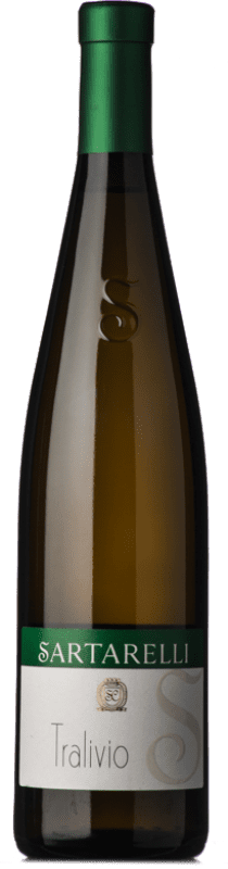 17,95 € | Белое вино Sartarelli Tralivio D.O.C. Verdicchio dei Castelli di Jesi Marche Италия Verdicchio 75 cl