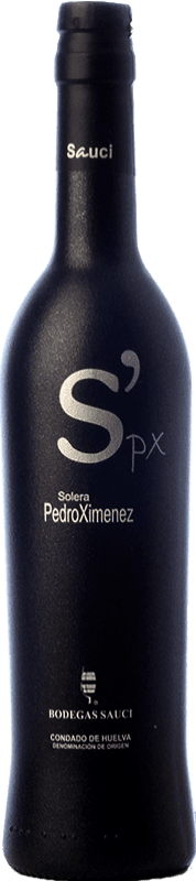 免费送货 | 甜酒 Sauci S' PX Solera D.O. Condado de Huelva 安达卢西亚 西班牙 Pedro Ximénez 瓶子 Medium 50 cl