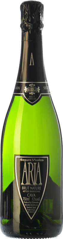 6,95 € | White Sparkling Wine Segura Viudas Aria Brut Nature Reserve D.O. Cava Catalonia Spain Macabeo, Xarel·lo, Parellada 75 cl