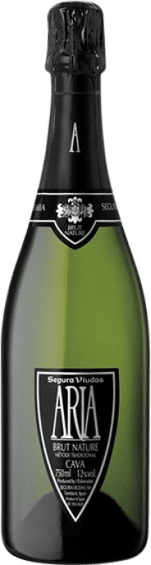 6,95 € | Espumoso Blanco Segura Viudas Aria Brut Nature Reserva D.O. Cava Cataluña España Macabeo, Xarel·lo, Parellada 75 cl